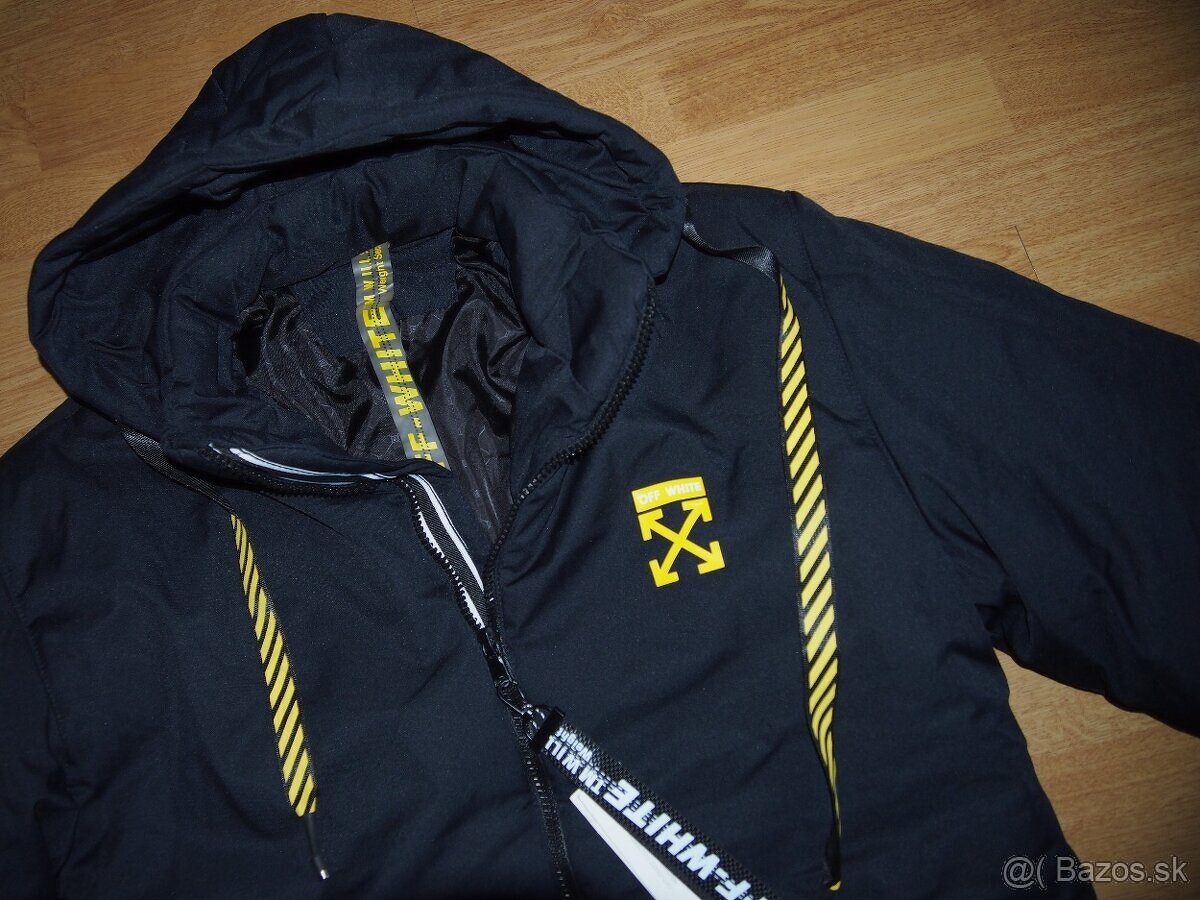 Off White pánska zimná bunda - 4