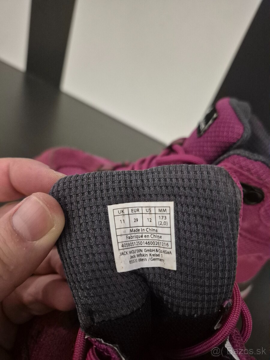 Jack Wolfskin Trail Hiker detske v. 29 - 4