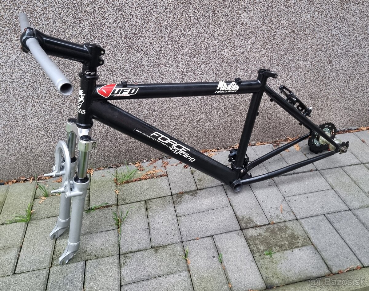 MTB ram ocelovy na 26" kolesa - 4