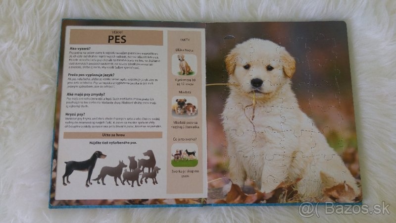 Puzzle knižka so zvieratkami - 4