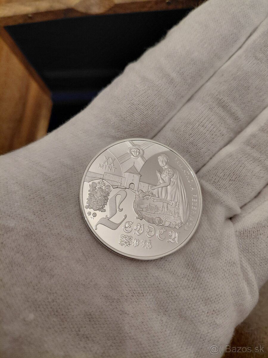 Investične strieborne mince proff - 4