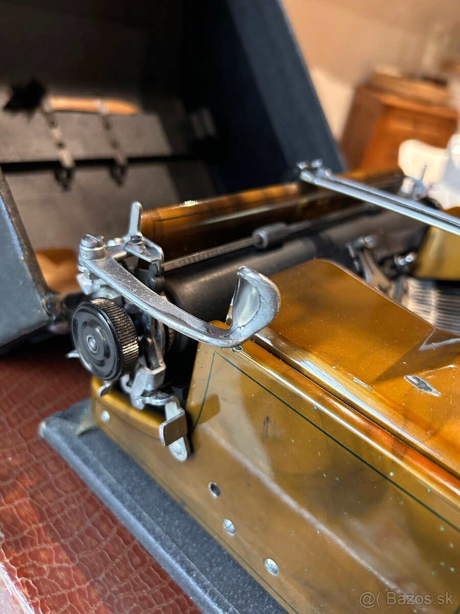 Zberateľský písací stroj ERIKA 5 (cca 1930) - 4