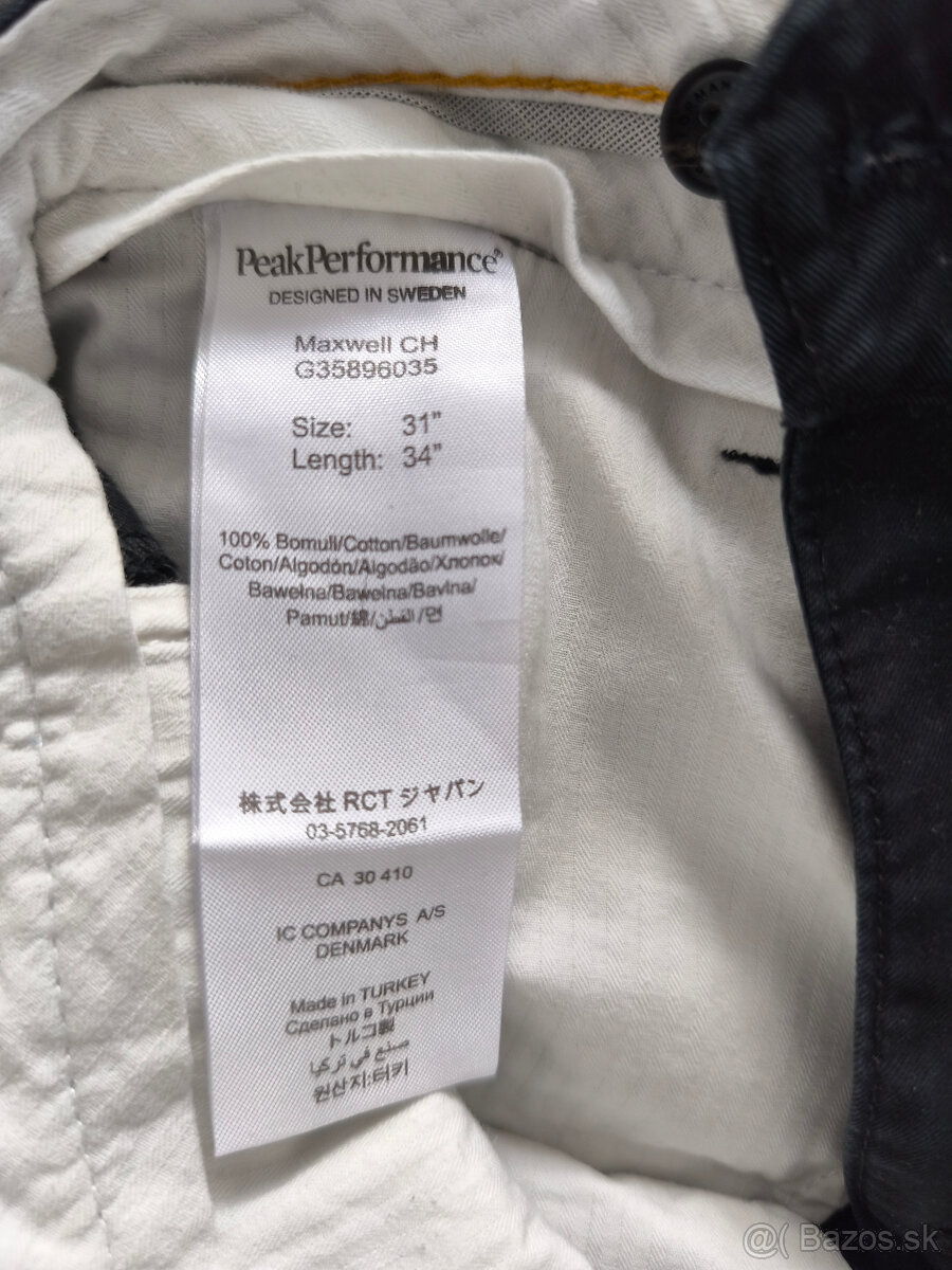 Nohavice Peak Performance W31 L34 - 4