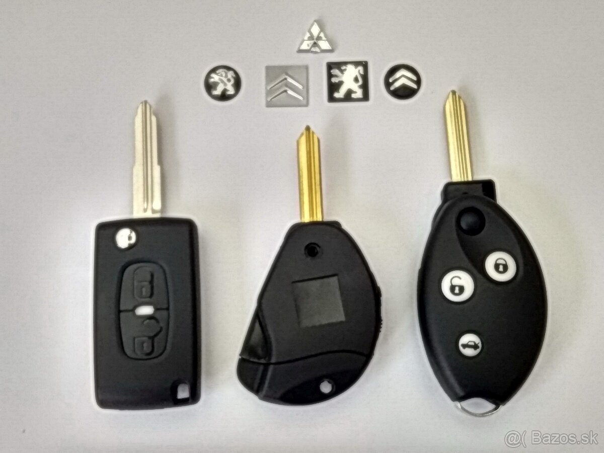 autokľuč obal kluča citroen c3 jumper c4 jumpy picasso - 4