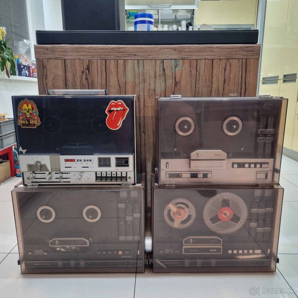 Kotúčové decky...3x PHILIPS , 1x UNITRA... - 4