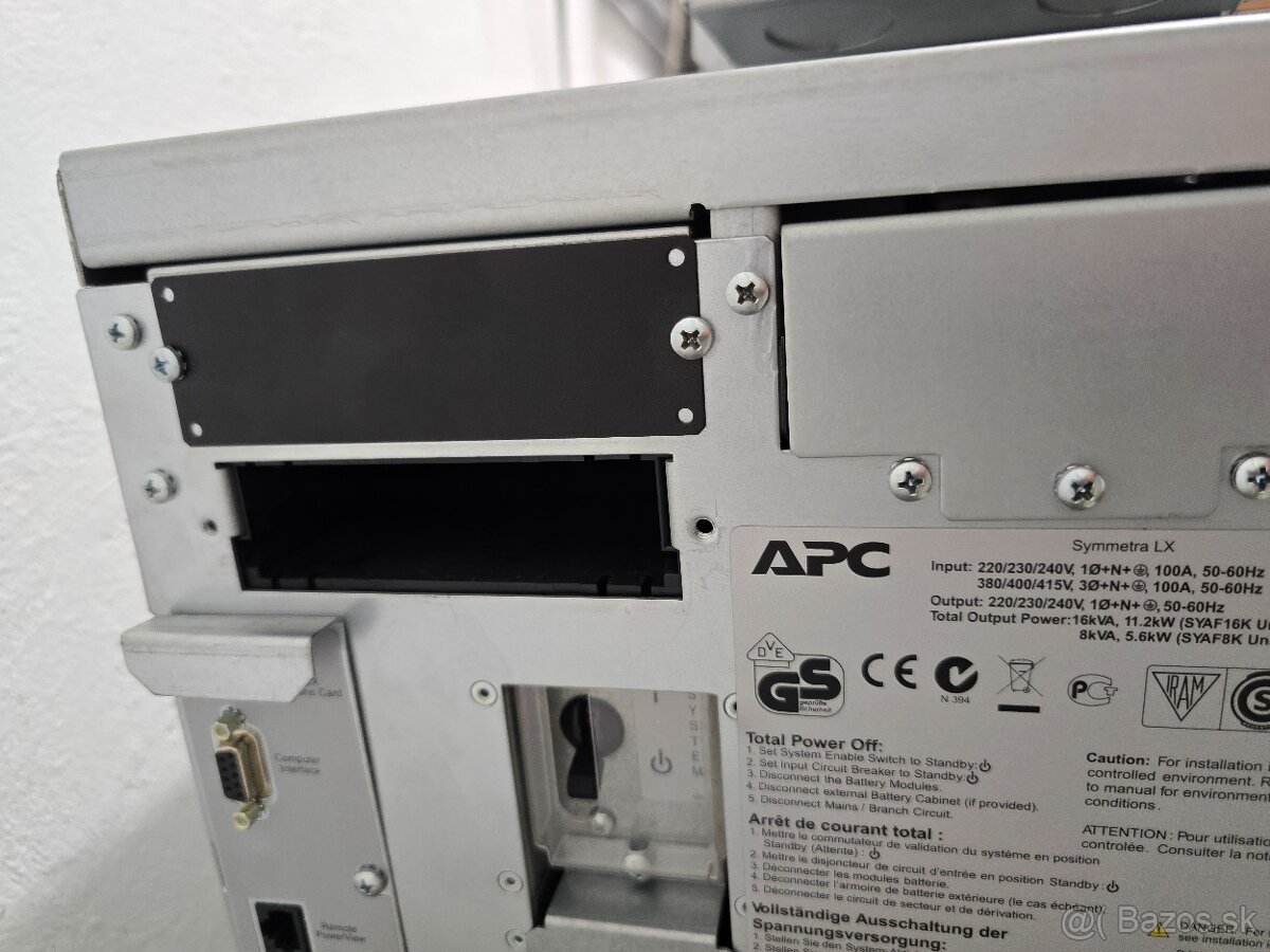 UPS online APC 8kVA 3f - 4