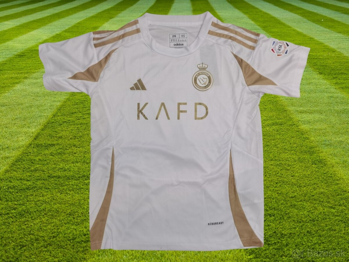Ronaldo biely detský dres Al-Nassr 135-145 - 4