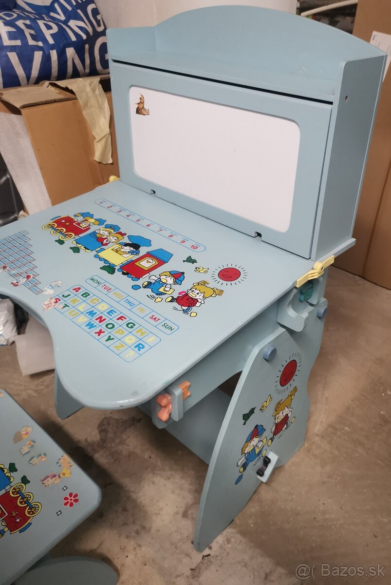 Detský drevený stolík - 4