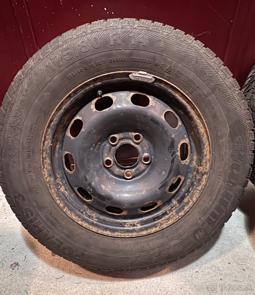 Zimne komplet R14 175/80 - 4