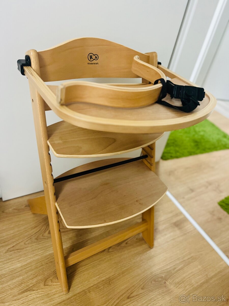 Drevená rastúca detská stolička - 4