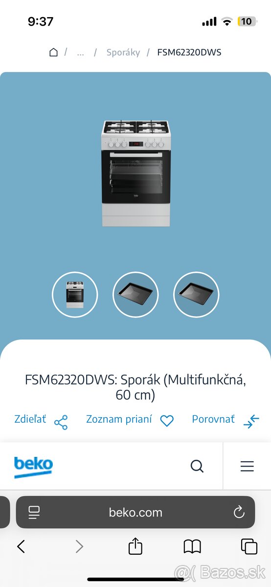 Predám sporák chladničku mrazak - 4