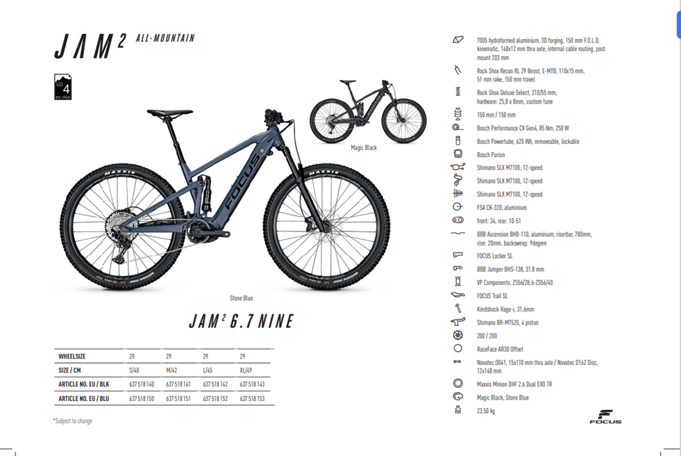 Ebike FOCUS JAM² 6.7 2021 - 4