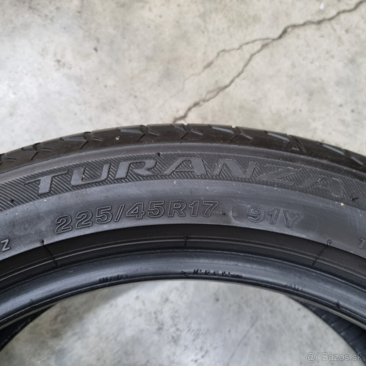 Letné pneumatiky 225/45 R17 BRIDGESTONE - 4