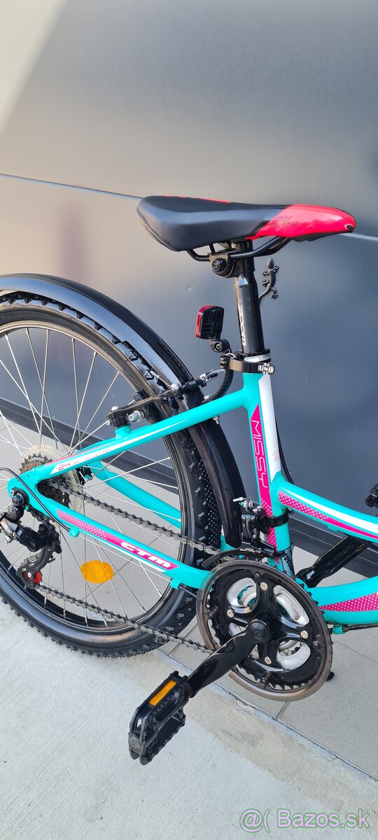 Bicykel Ctm 24" pinkgreen - 4
