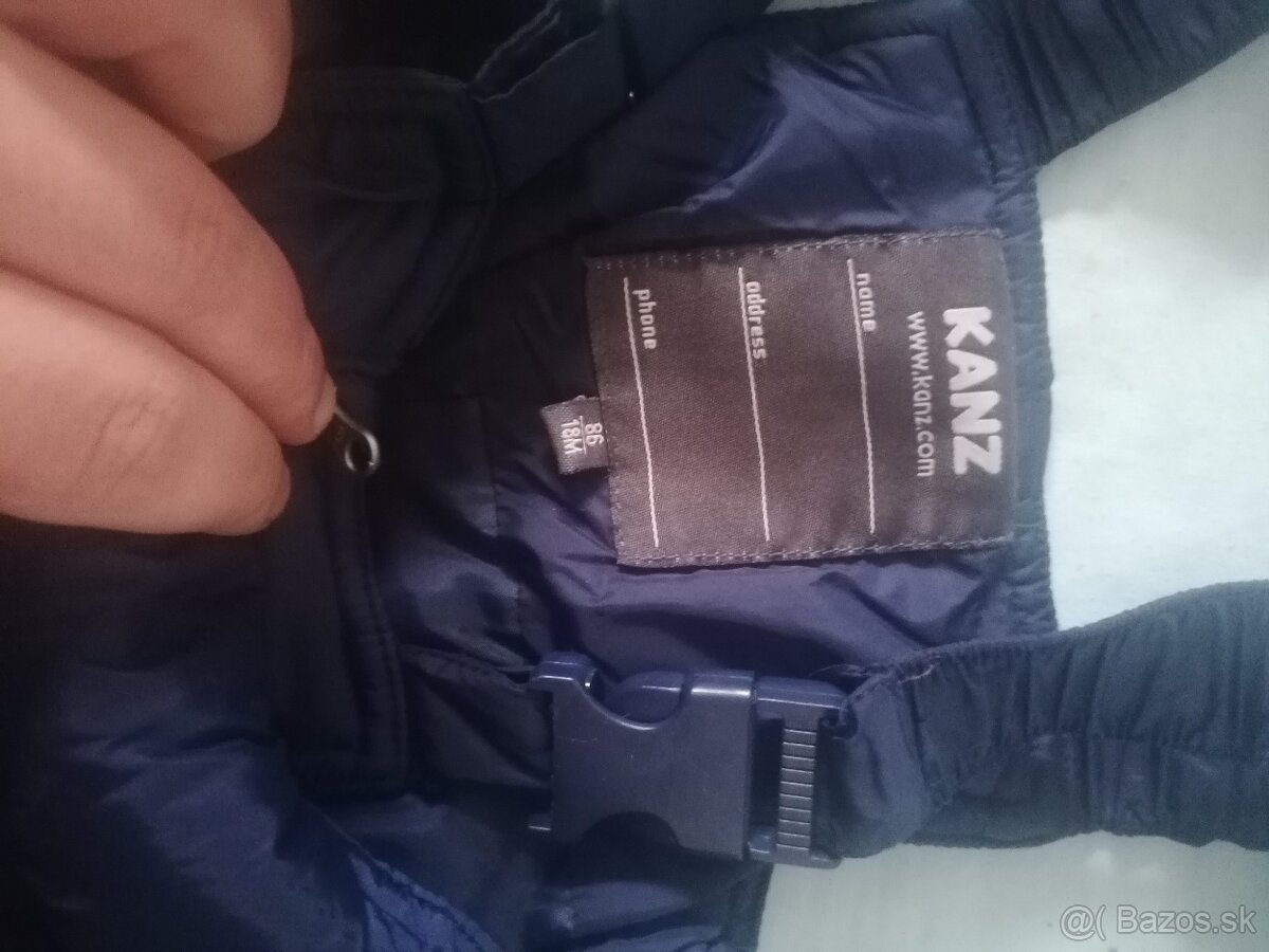 Predám detské zimné overaly pre chlapca - 4