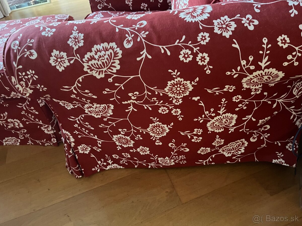 Ikea kreslo a taburetka - 4