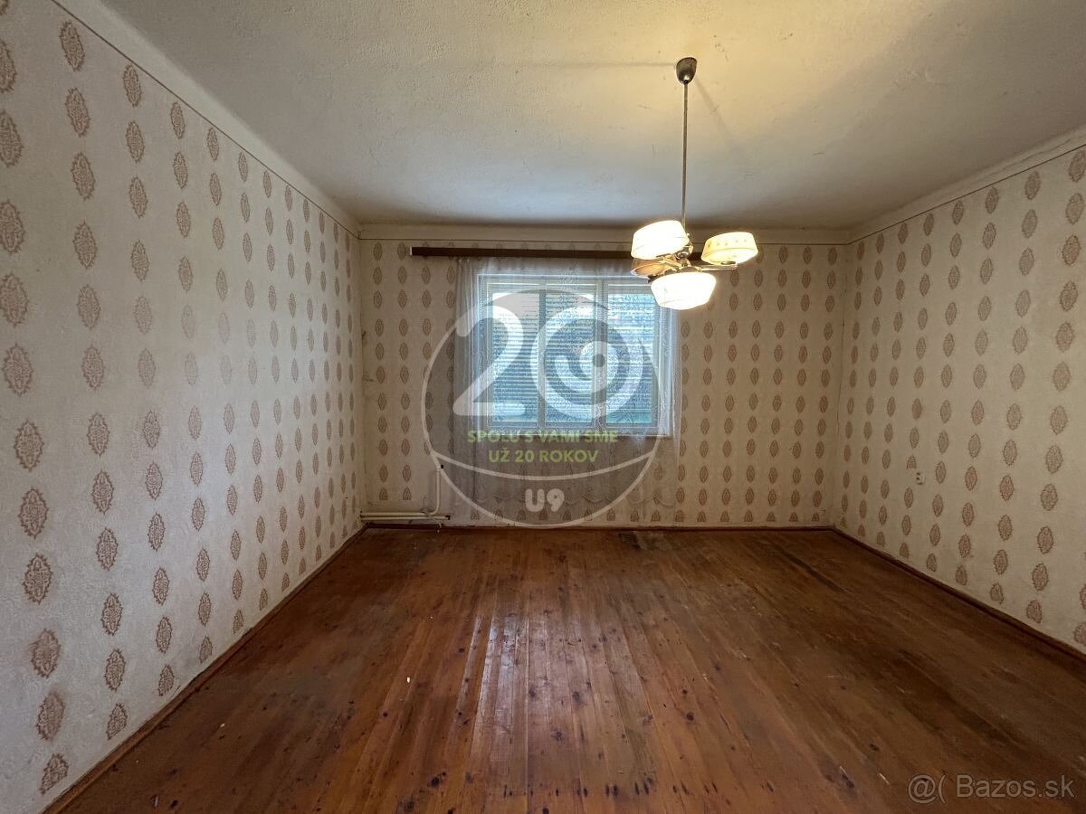 Príjemný rodinný dom vhodný na chalupu aj trvalé bývanie v o - 4