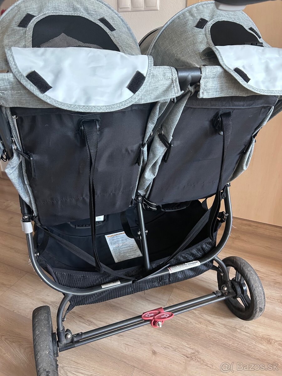 Dvojkočík Valco Snap Duo Tailor Made Grey Marle - 4