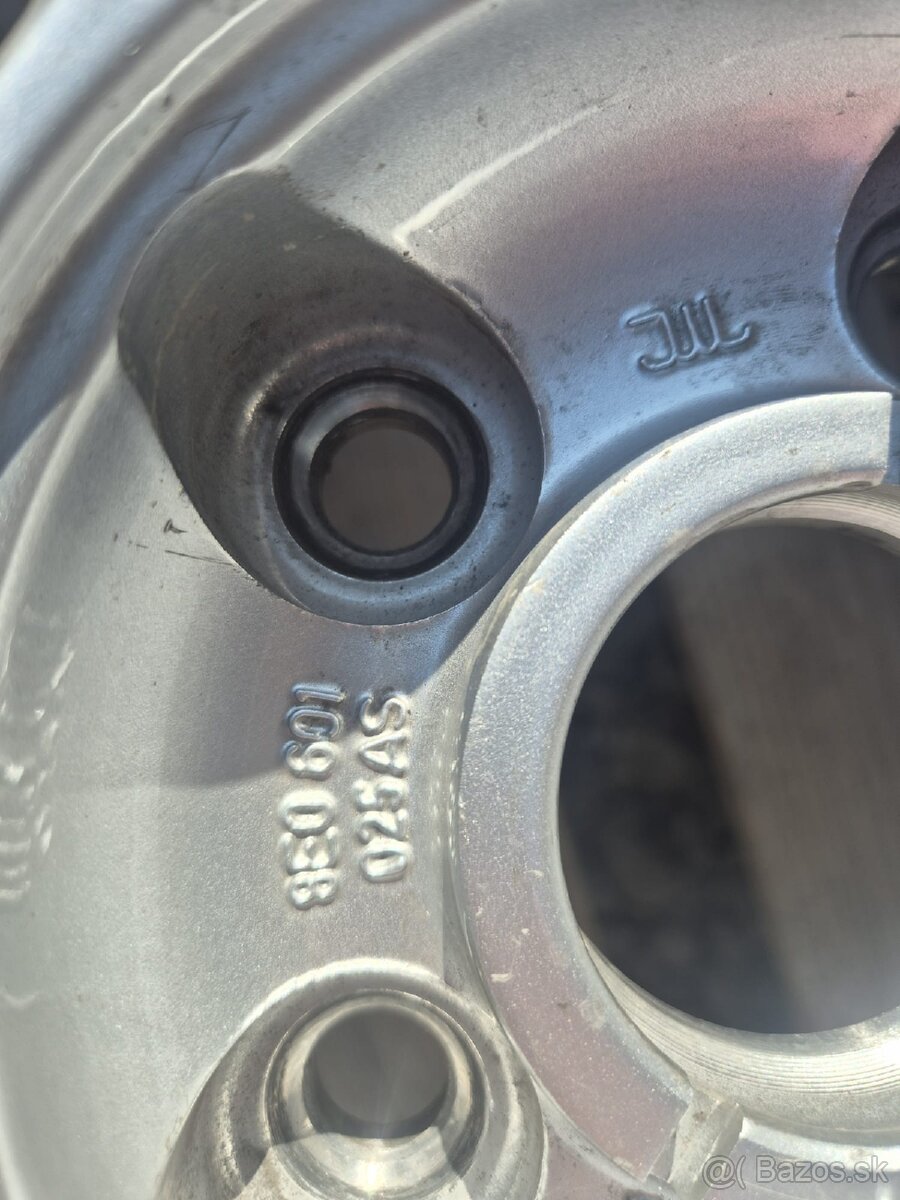 8E0 601 025 AS ( originálny 17" hliníkový disk Audi) - 4