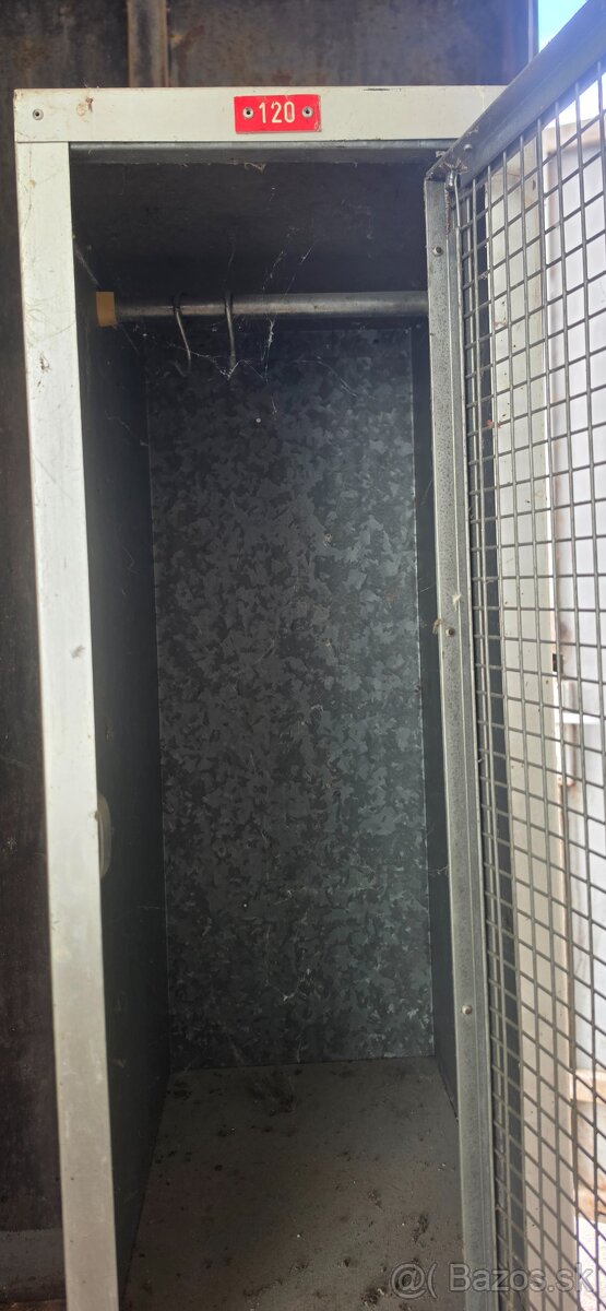 Kovova šatňova skrinka 170x30hlbka50 - 4