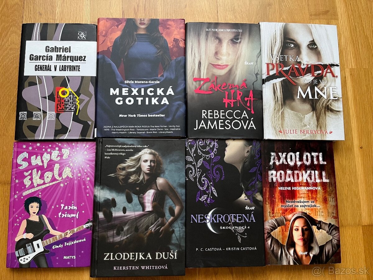 Knihy rôznych žánrov - 4