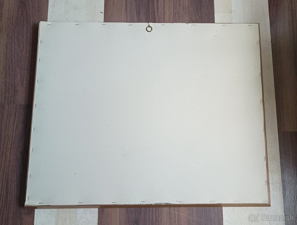 Gobelin 75 x 60 cm, v rame, zaskleny - 4