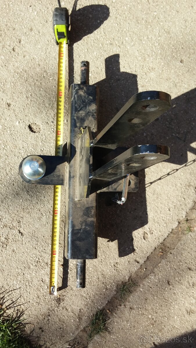 Záves na trojbod guľa na pripojenie náradia na agzat - 4