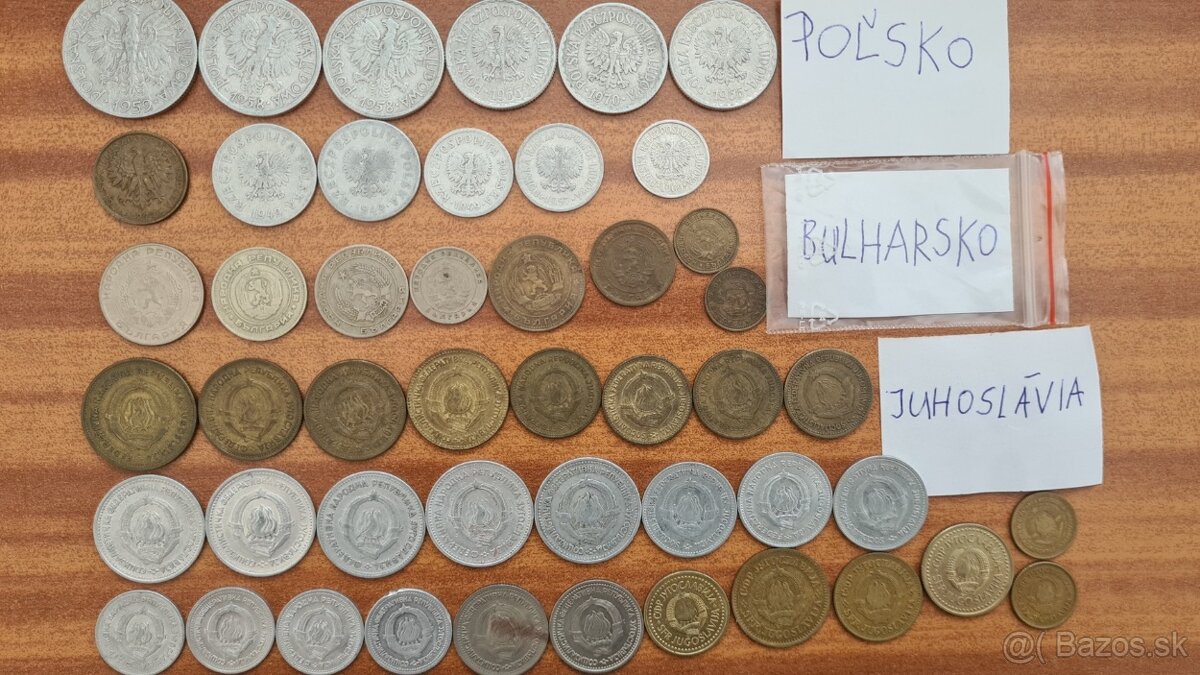 Staré mince - mix - 4