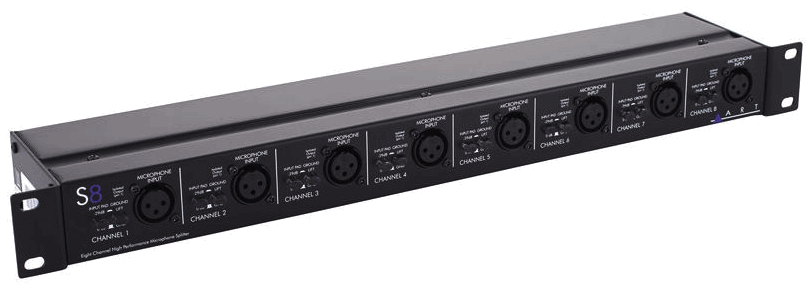 Mikrofónové rozdvojky ART S8 - 4