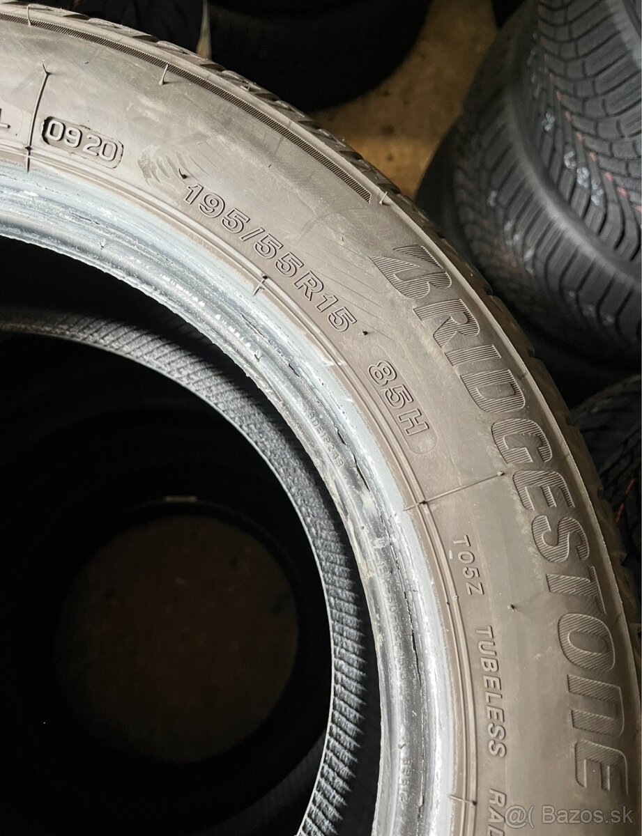 195/55 R15 letné Bridgestone - 4