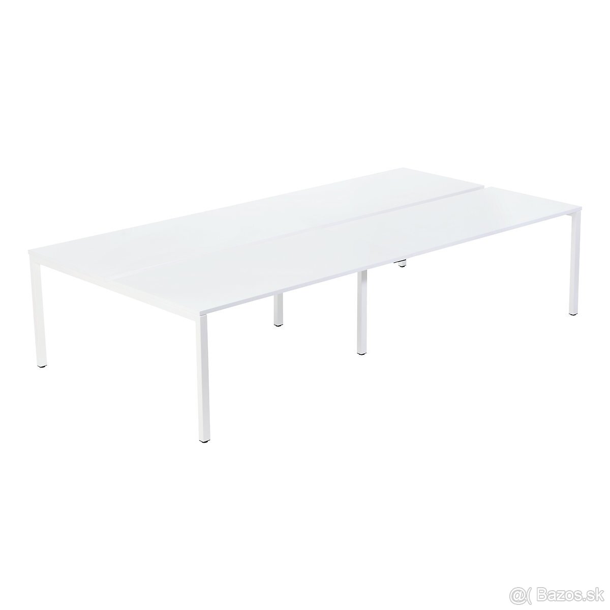 Písací teamový stôl a stoličky - 4