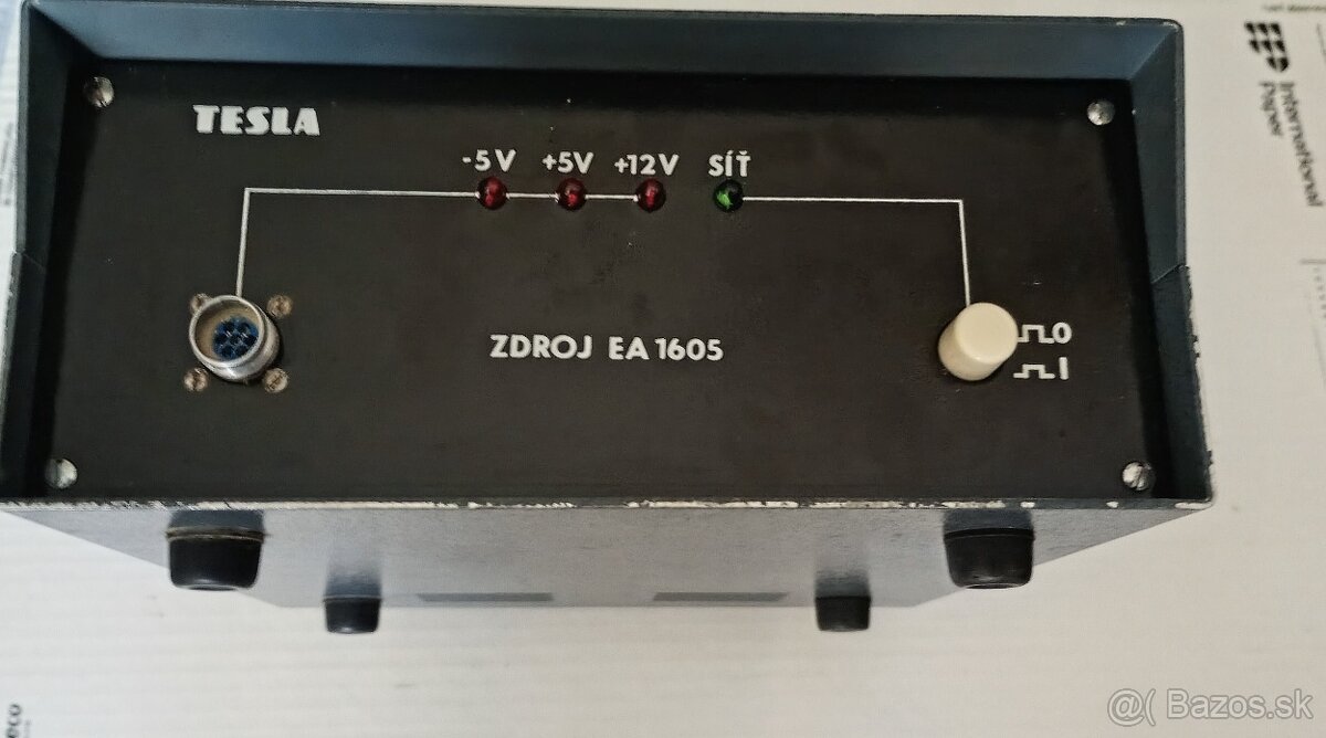 Predám zdroj EA 1605 pre počítače PMD 85 s kablem - 4