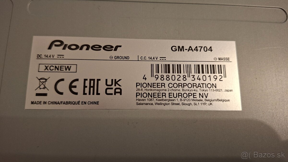 Set subwoofer+zosilnovac Pioneer - 4