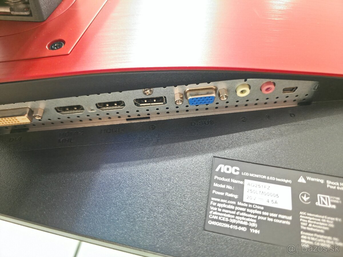 AOC AG251FZ 25" 240Hz - 4