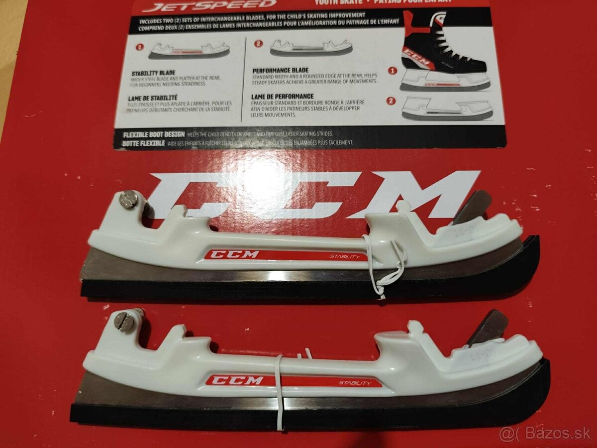 Hokejové Korčule CCM JetSpeed YTH 11 - 4
