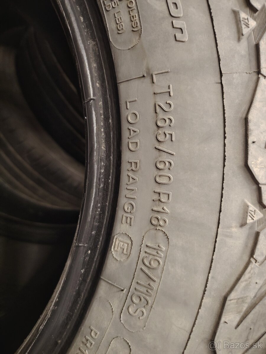 265/60r18 - 4