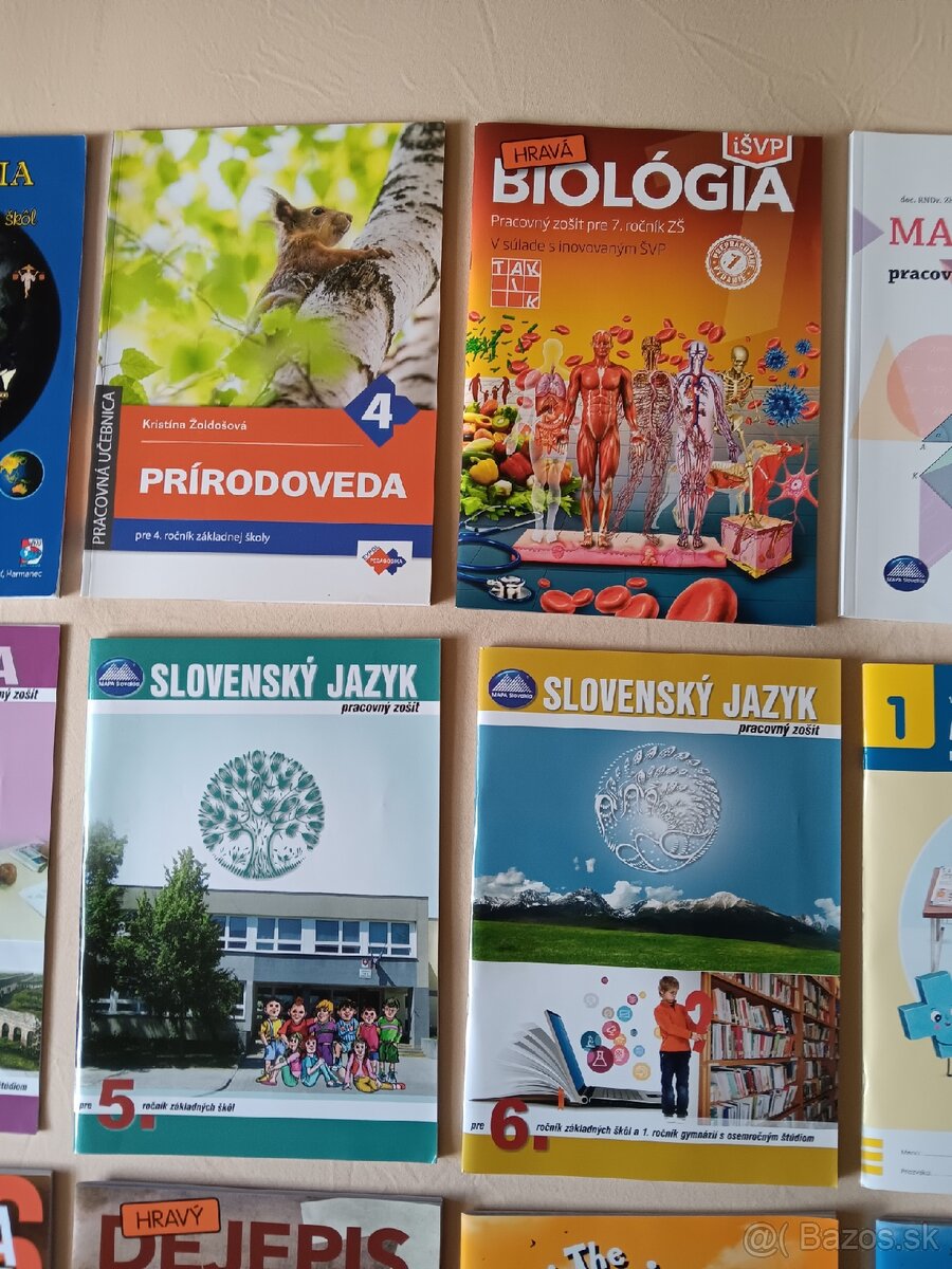 Nové učebnice, pracovné zošity - 4