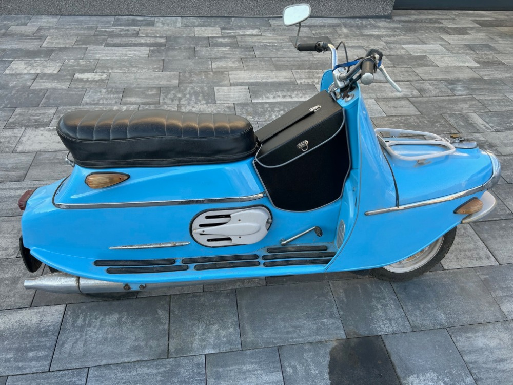 Brašne do medzipriestoru na skútre ČZ175. - 4