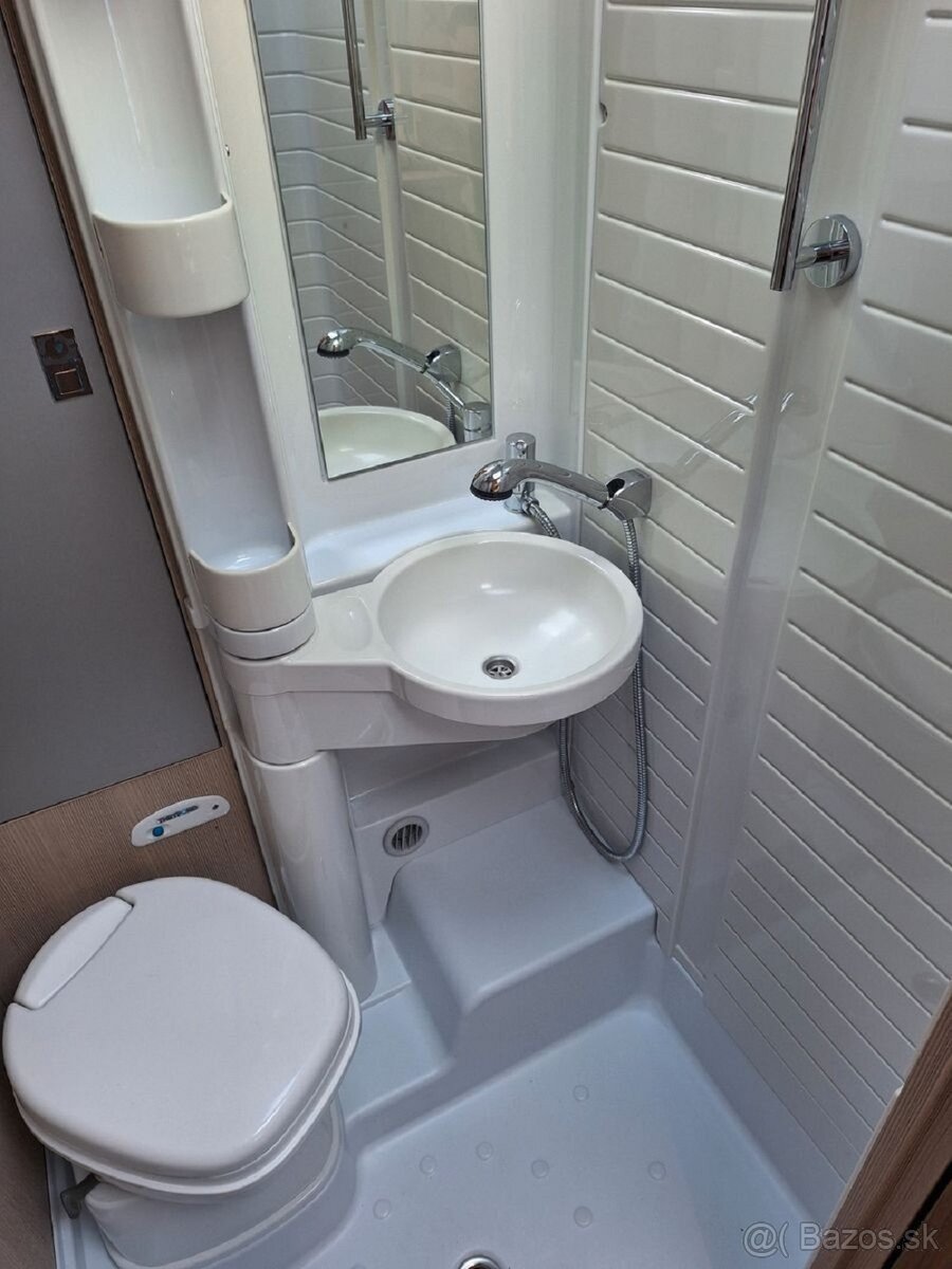 Obytný príves Bürstner (karavan)-Averso 485 TS|4osôb|1300kg - 4