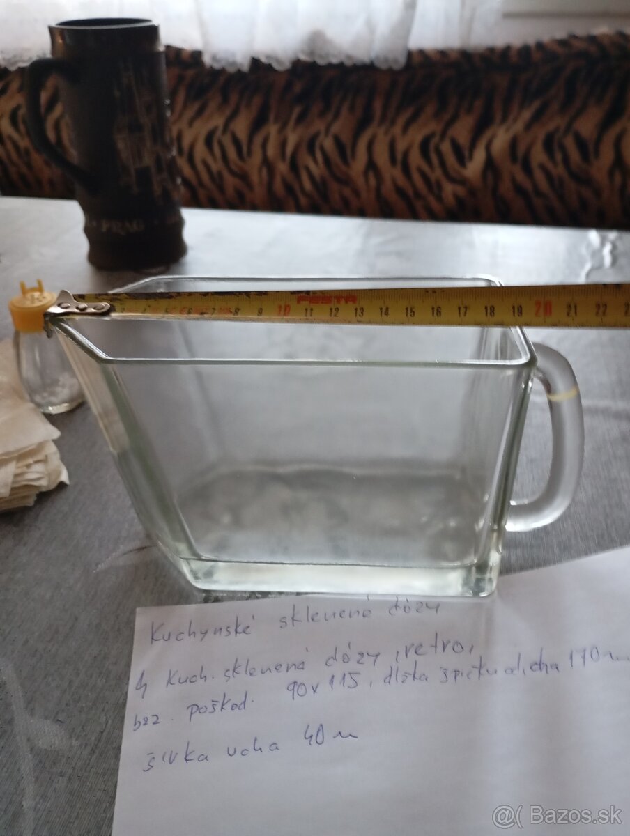 Retro sklenené dozy - 4