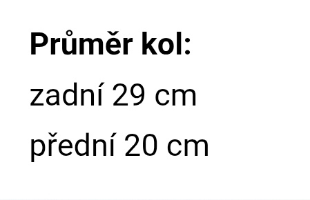 PETITE&MARS – Sada 4 nafukovacích koliesok ku kočíku Street+ - 4