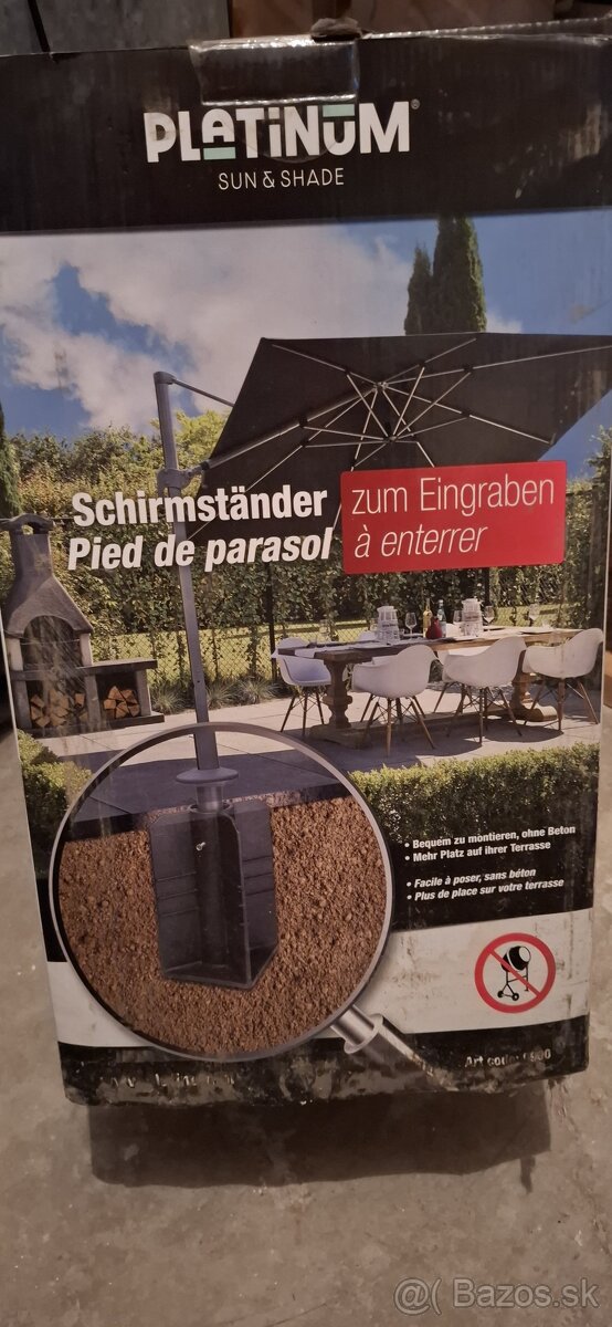 Podstava na slnečník IN-GROUND - 4