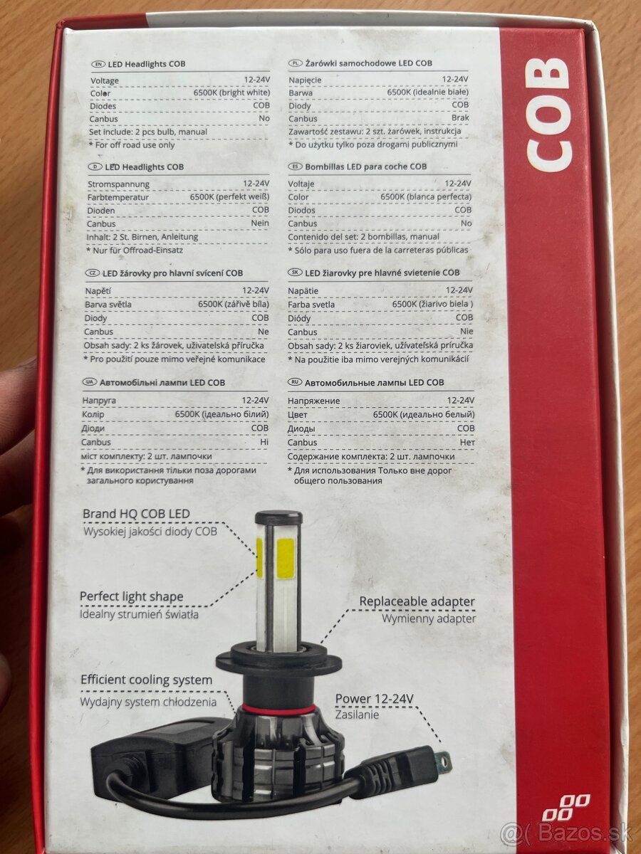 Led žiarovky h7 - 4