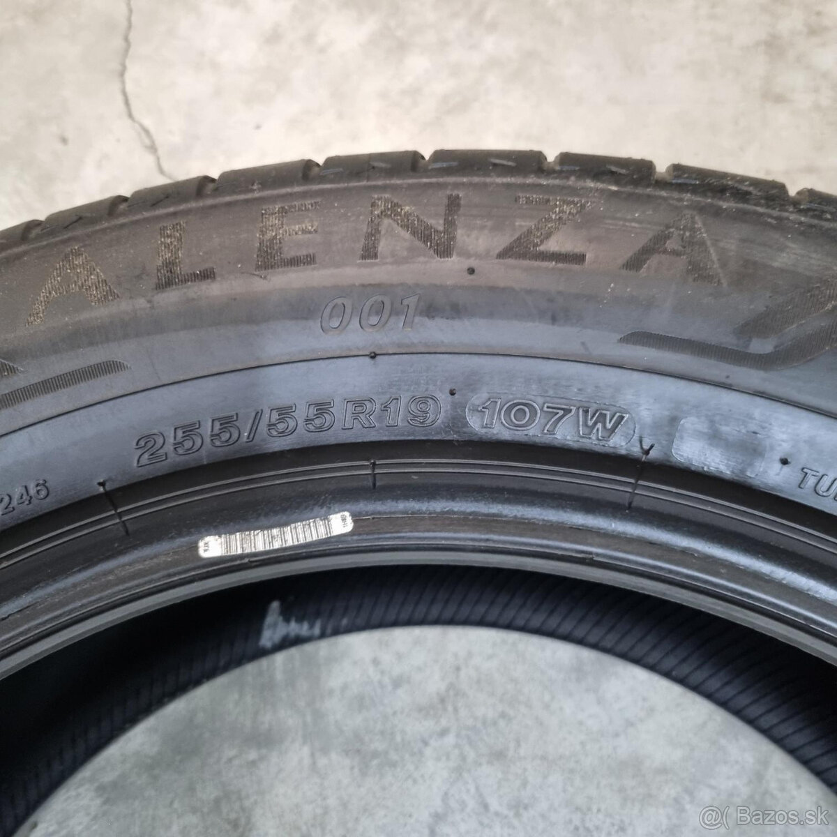 Letné pneumatiky 255/55 R19 BRIDGESTONE - 4