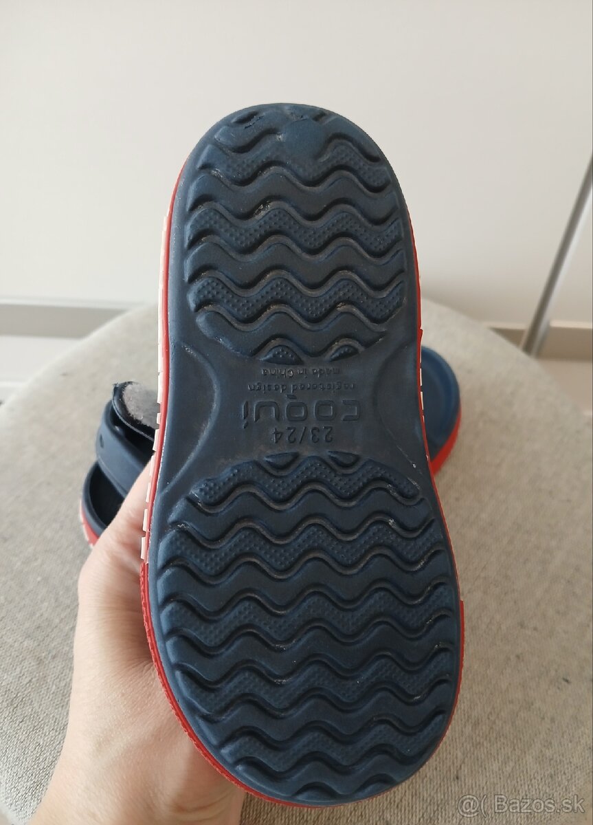 Chlapčenské gumené sandále Coqui 23/24 - 4