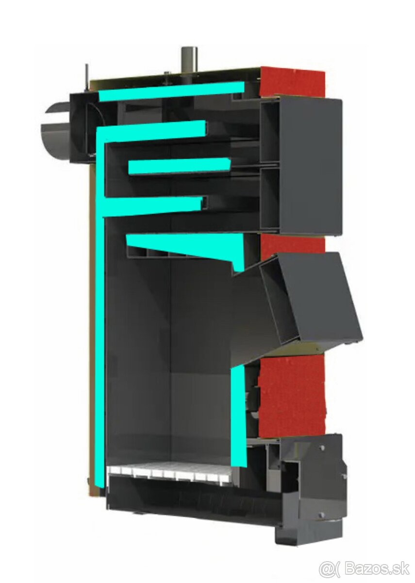 Kotol na drevo 55KW - 4