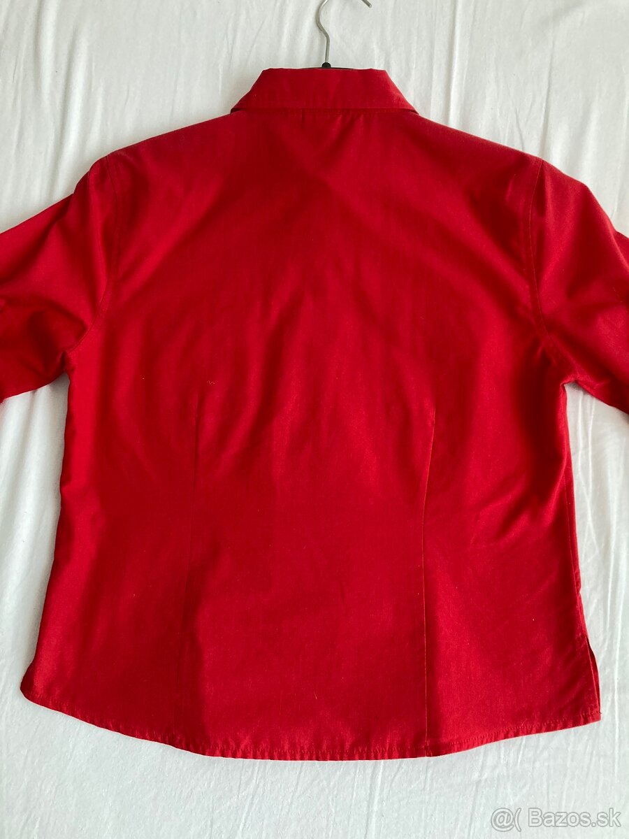 Elegantna cervena bluzka 36 - 4
