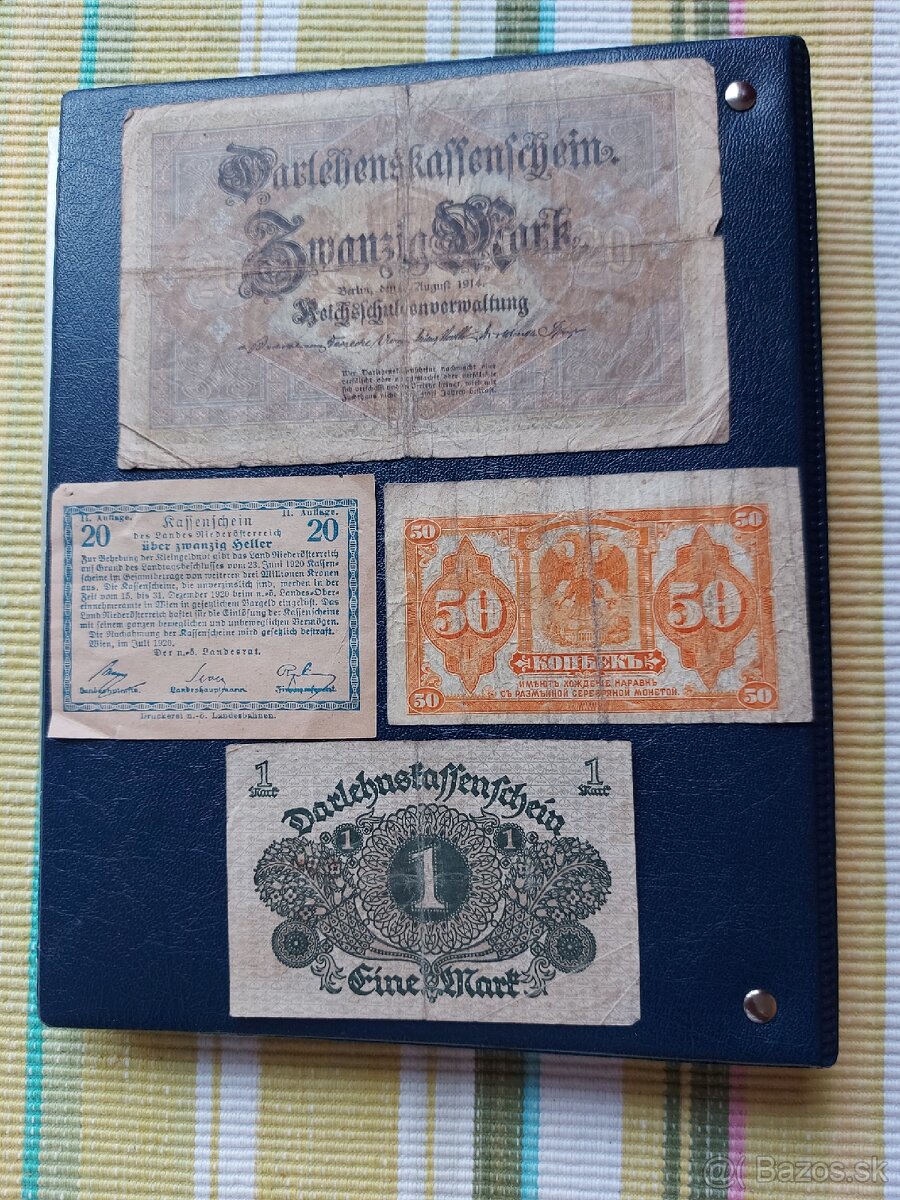 Staré bankovky. - 4