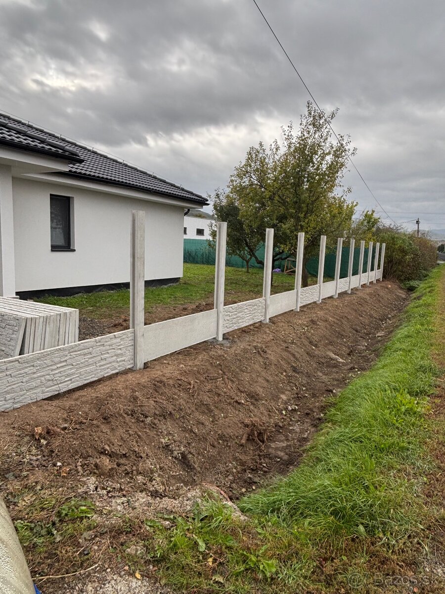 Betónové ploty - 4