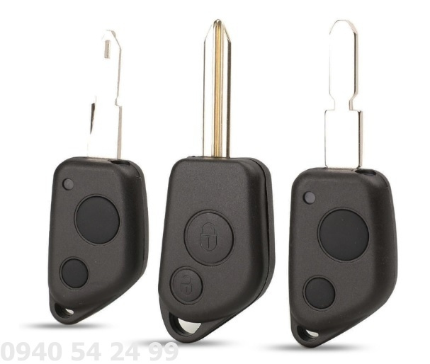 Peugeot & Citroen obal kľúča - 4